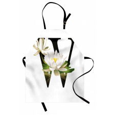 Water Lillies W Sign Apron