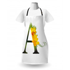 Floweringlphabet Apron