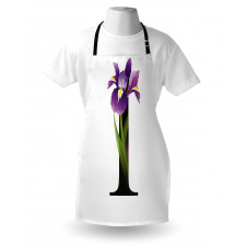 Iris Flowers Capital I Apron