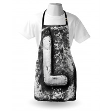 Baroque Word Design L Apron