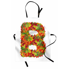 Second Letter Fall Apron