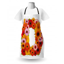 Summer Chamomile Petals Apron