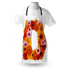 Summer Chamomile Petals Apron