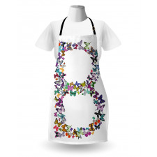 Beauty Fragility Theme Apron