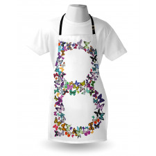 Beauty Fragility Theme Apron