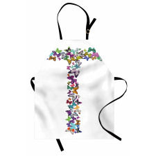 Language of Springtime Apron