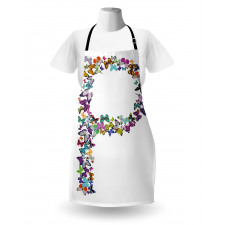 Animal World Alphabet Apron