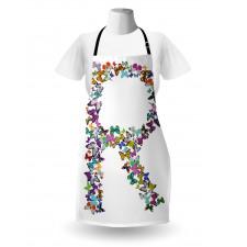 Butterfly Composition Apron