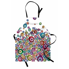 Evil Eye Pattern Apron