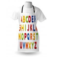 Multicolor Education Apron