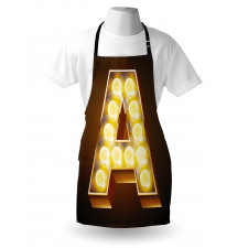 First Letter ABC Design Apron