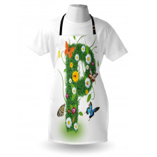 Lively Summer Wings Apron