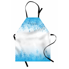 Abstract Snowflakes Cold Apron