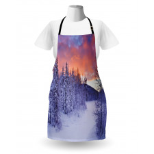 Frozen River Sunrise Apron