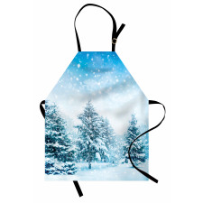 Fir Trees Mountainside Apron