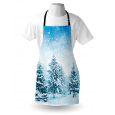 Fir Trees Mountainside Apron