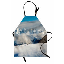 Panoramic Mountains Walk Apron