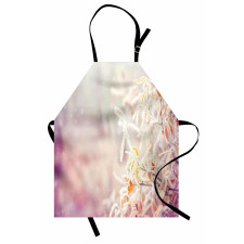 Tree Leaves Snowflakes Apron