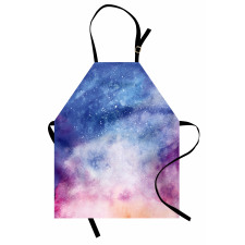 Watercolor Space Apron