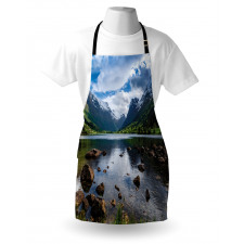 River Open Sky Norway Apron