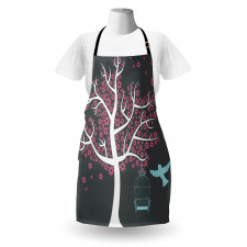 Tree Bitd Cage Leaves Apron