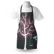 Tree Bitd Cage Leaves Apron