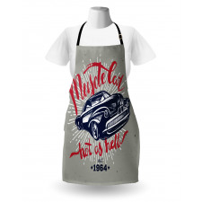 Muscle Car Hot as Hell Apron