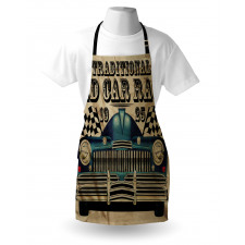 Traditional Old Race Car Apron