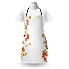 Maple Aspen Leaf Frame Apron