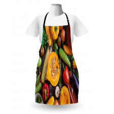 Fresh Vegetables Table Apron