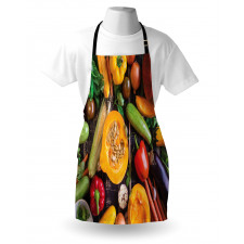 Fresh Vegetables Table Apron