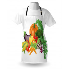 Cartoon Harvest Yield Apron