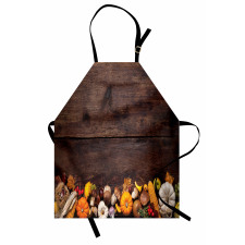 Wooden Table Foods Apron