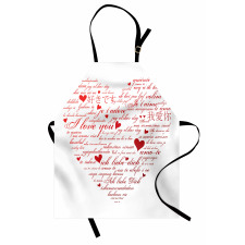 Love Words Universal Apron