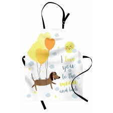 Dogs Balloons Apron