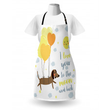 Dogs Balloons Apron