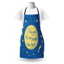 Comet Astronomy Star Apron