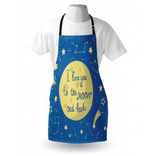 Comet Astronomy Star Apron