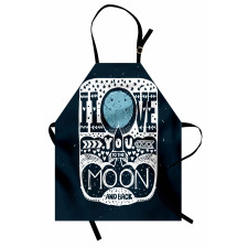 Space Galaxy Stars Apron