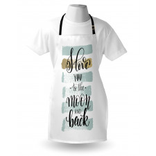 Pastel Paintbrush Apron