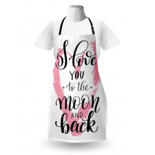 Watercolor Heart Apron