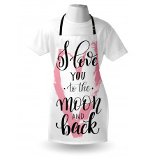 Watercolor Heart Apron