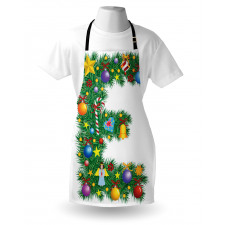 Capitalized E Big Star Apron