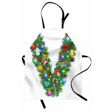 Ornamental Tree Bells Apron