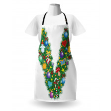 Ornamental Tree Bells Apron