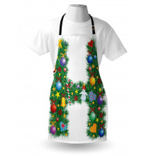 Uppercase Letter Tree Apron