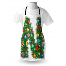 Capital N Pine Leaves Apron