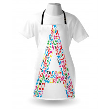 Do Re Mirt Uppercase Apron