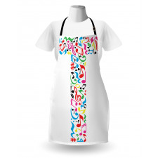 Uppercase Musical Art Apron