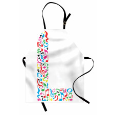 Musical Inspiration L Apron